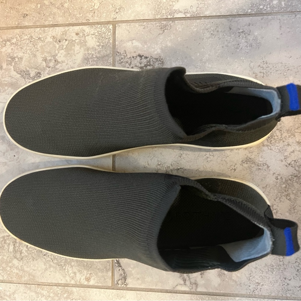 Rothy's Slip-On Shoes with Blue Accent